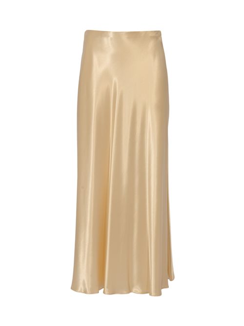 Gonna midi rosa in raso lucido ALBERTA FERRETTI | V0104 66270006